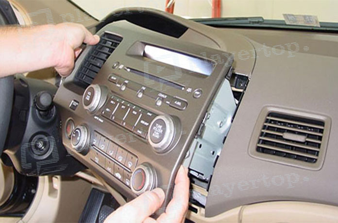 comment retirer autoradio